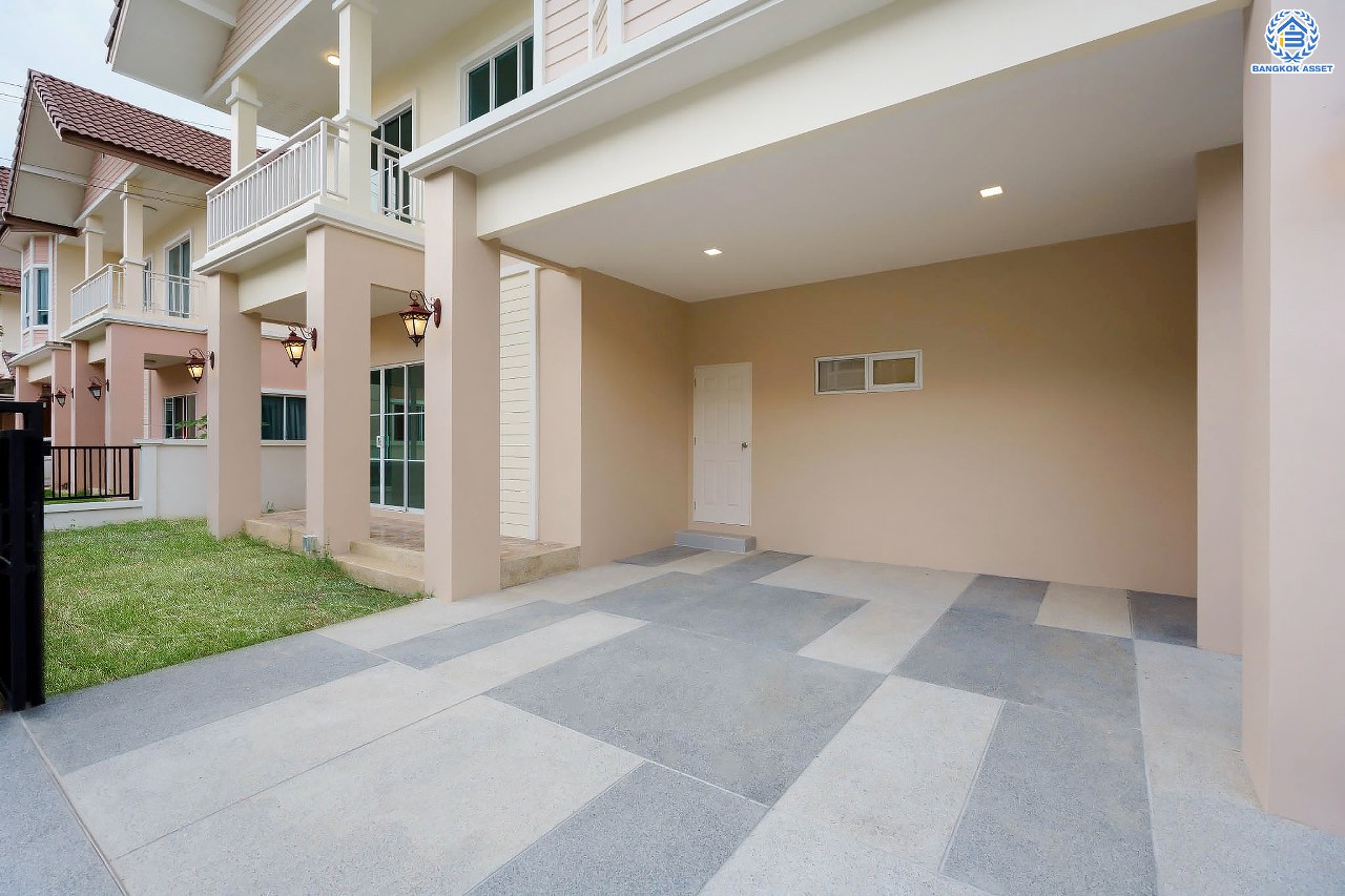 บ้านเดี่ยวมือสองนนทบุรี ม.นนทรีฟลอร่า ปิ่นเกล้า-ศาลายา เนื้อที่ 50.6 ตร.ว. ฟังก์ชัน 3 ห้องนอน 3 ห้องน้ำ 1 ห้องอเนกประสงค์ จอดรถได้ 2 คัน ส่วนกลางครบครัน ตอบโจทย์ทุกครอบครัว บนทำเลเดินทางสะดวก ใกล้เซ็นทรัลปิ่นเกล้า และจุดขึ้นทางด่วนศรีรัช